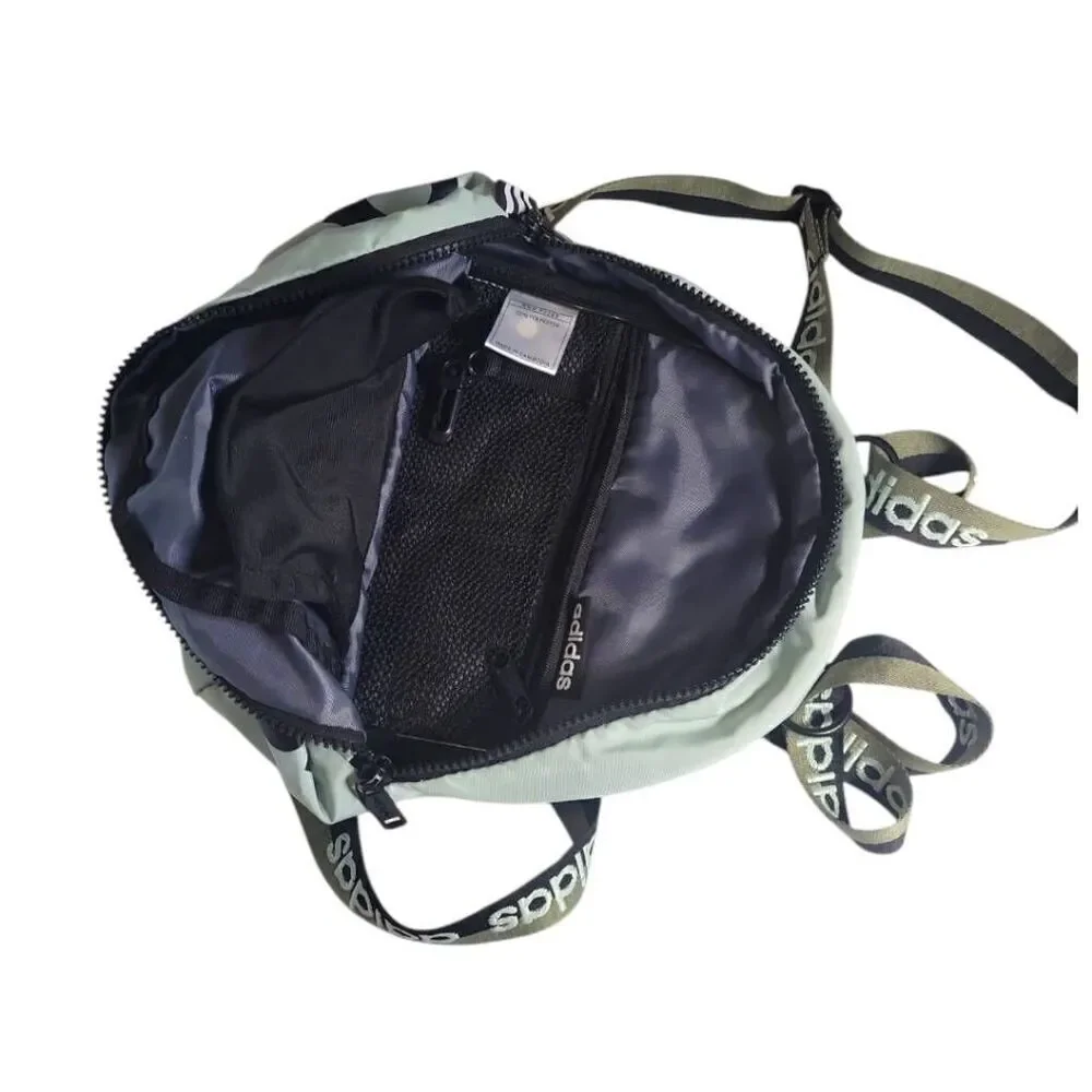 Adidas Blue Green Mini Backpack - Picture 6 of 6